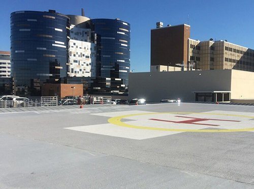 ORMC Parking Garage Helipad