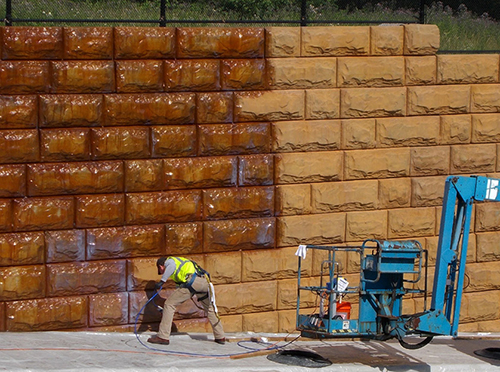 Decorative Retaining Wall
